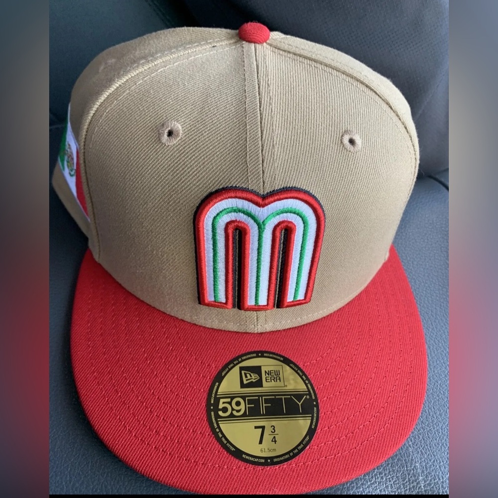 WBC 2023 Mexico NEW ERA  hat World Baseball Classic  LIMITED EDITION KHAKI 7 3/4